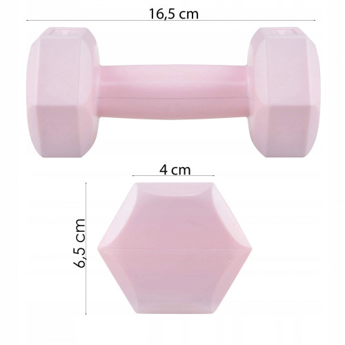 Гантель  Springos Hex 2 x 0.5 кг FA1029 - фото №2